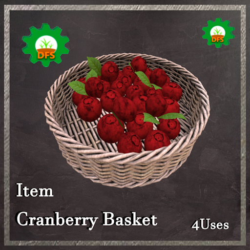 DFS Cranberry Basket Textur