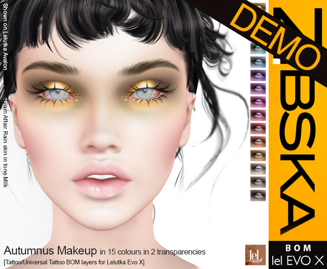 Zibska Evo X ~ Autumnus Makeup Demos