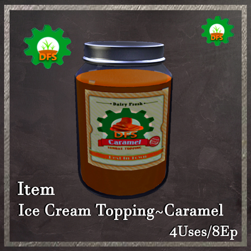 DFS Ice Cream Topping - Caramel Textur