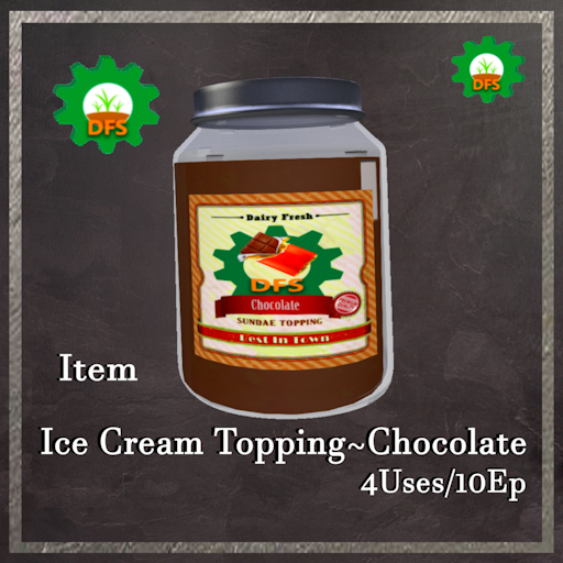 DFS Ice Cream Topping - Chocolate Textur