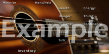 MyStory HUD Style Guitar