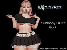 aX: Kennedy Outfit Black