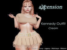 aX: Kennedy Outfit Cream