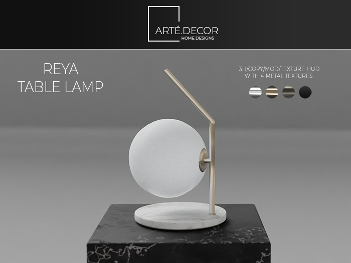 Arte Decor: Reya Table Lamp
