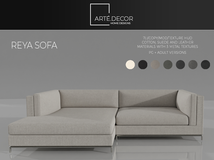 Arte Decor: Reya Sofa (PG)