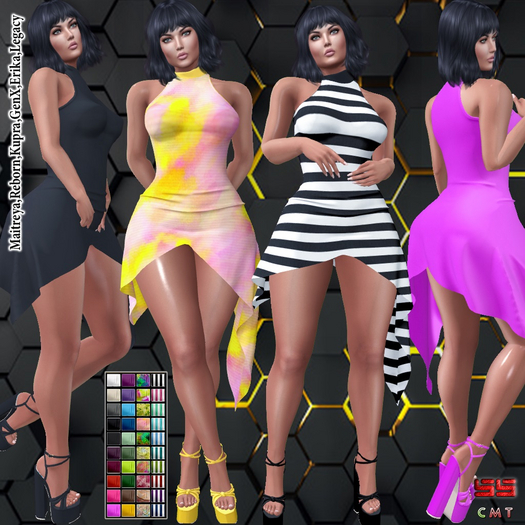[SS] Trina Outfit Pack ( 7 mesh size )
