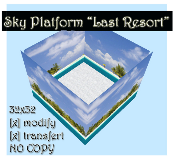 Sky Platform "Last Resort" 32x32 - BOX