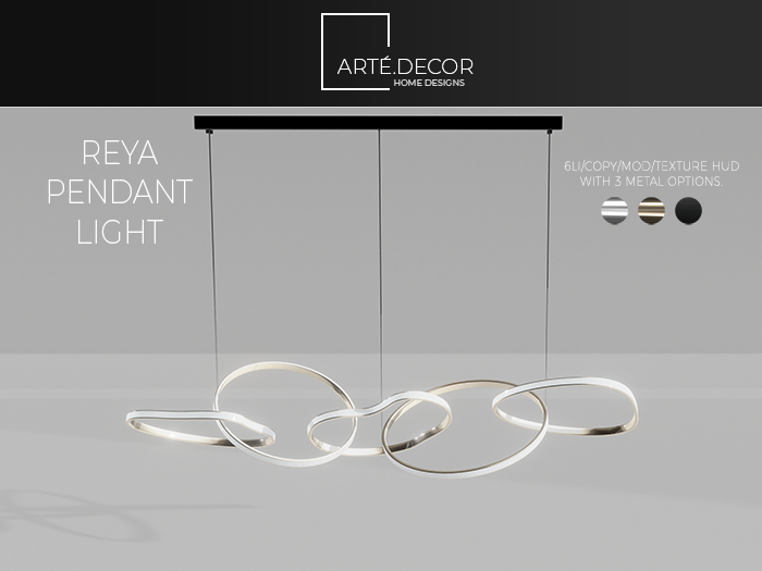 Arte Decor: Reya Pendant Light