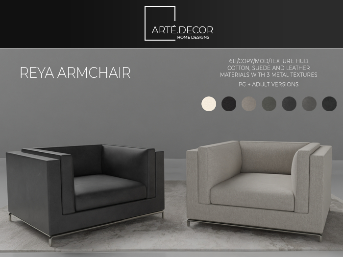 Arte Decor: Reya Armchair (PG)