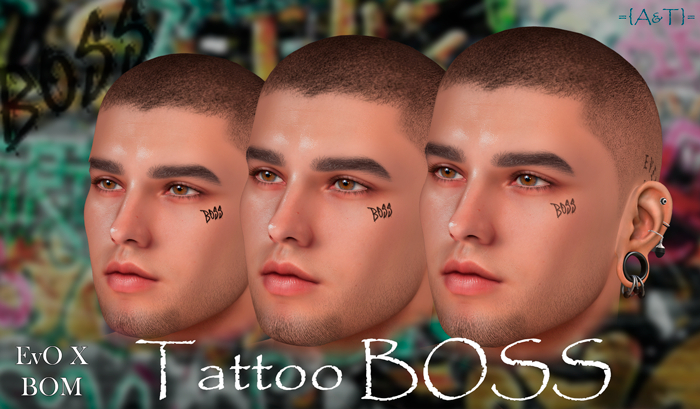 Tattoo "BOSS" EvoX BOM 50% 75% 100%