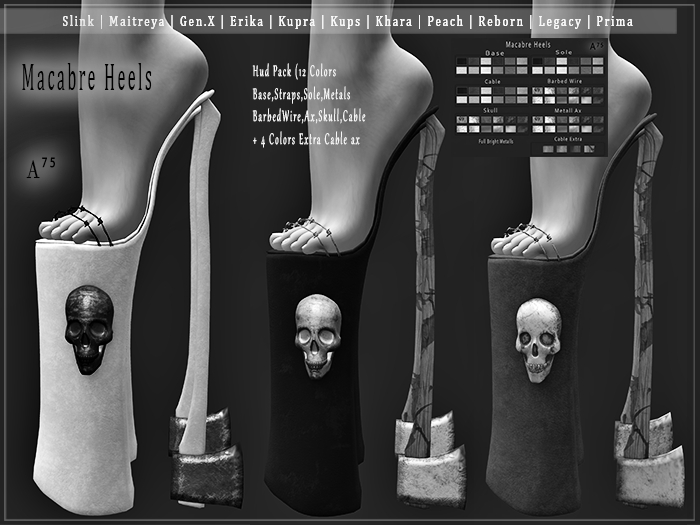 : A75 : Macabre Heels With Hud Pack DEMO