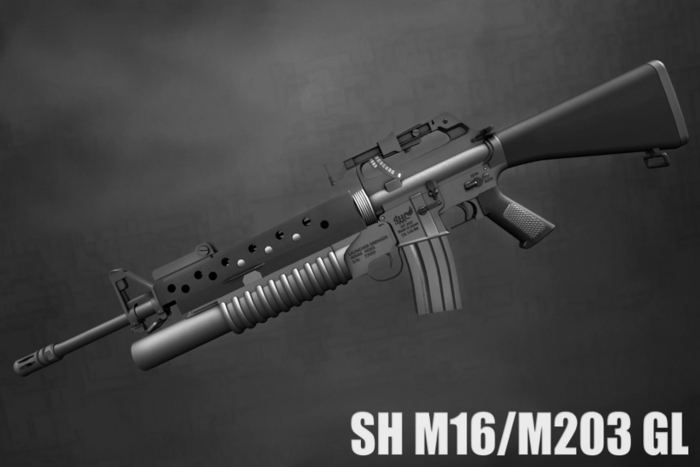 SH M16/M203 GL rev2 (Female Version)