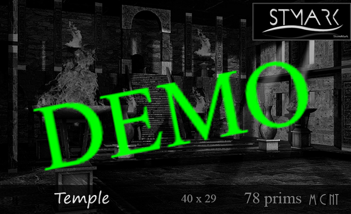 DEMO TEMPLE ( 5 min max ) 