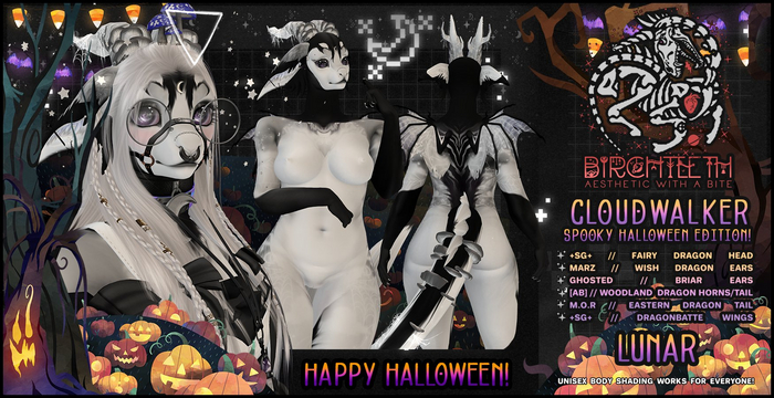 [.birchteeth.] cloudwalker spooky ed. - lunar