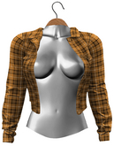 RIOT / Cara Flannel Jacket - Pumpkin