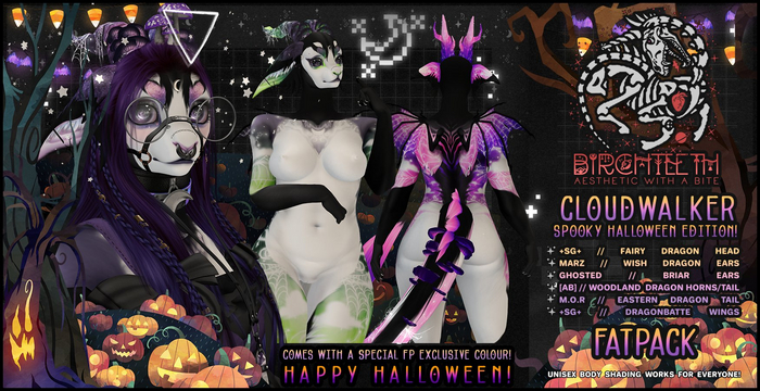 [.birchteeth.] cloudwalker spooky ed. - FATPACK