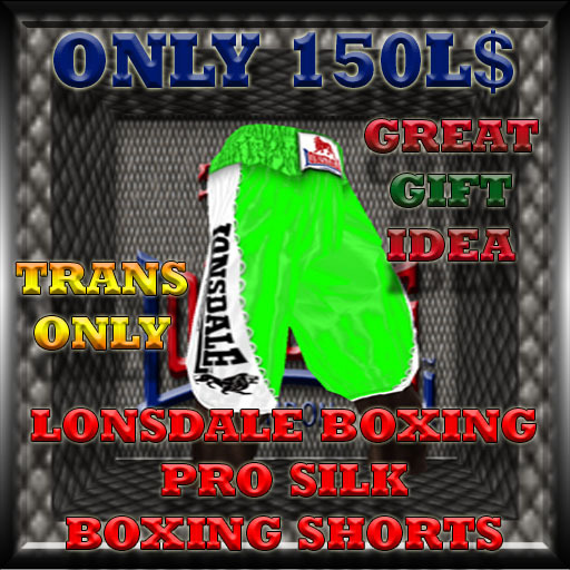 LONSDALE GREEN WHITE SHORT