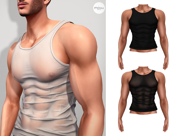 Mossu - Walter Tank Top - Black