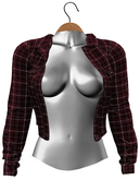 RIOT / Cara Flannel Jacket - Berry