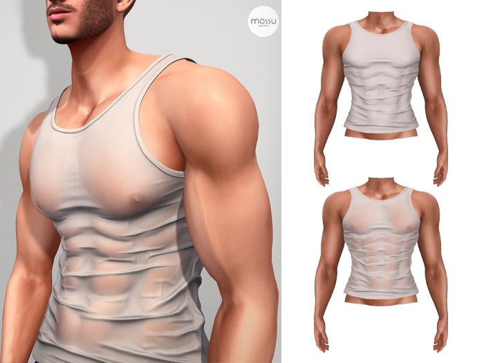 Mossu - Walter Tank Top - Milk