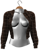 RIOT / Cara Flannel Jacket - Cocoa