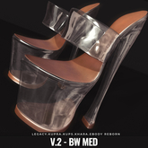[BL] Clear heels v.2 - b&w med