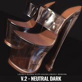 [BL] Clear heels v.2 - neutral dark
