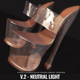 [BL] Clear heels v.2 - neutral light