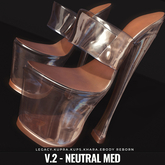 [BL] Clear heels v.2 - neutral med