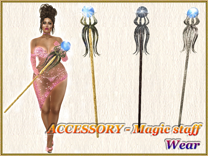 ACCESSORY - Magic staff (Wear) (Full perm)