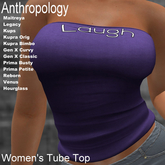 "Laugh"  Women's Tube Top (WAT)