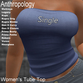 "Single" Women's Tube Top (WAT)