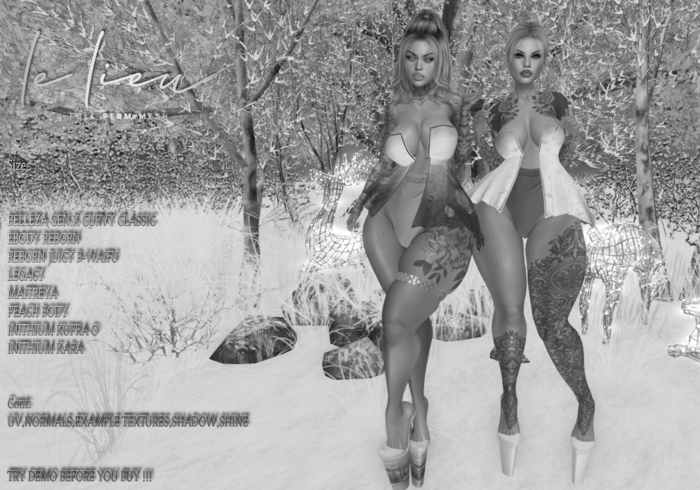 **LeLi**103**corset+short+heels **FULL PERM MESH **DEMO