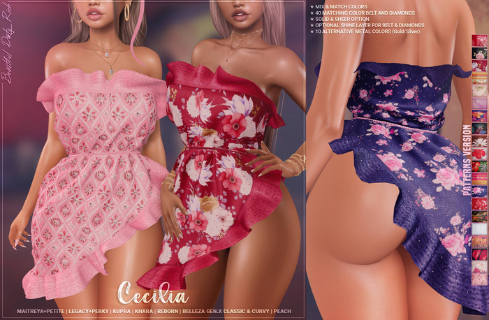 *B.D.R.* Cecilia -Dress- (Patterns)