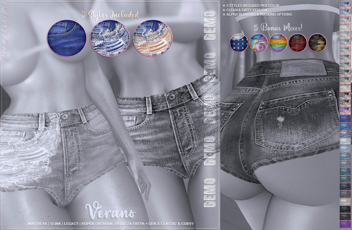 *B.D.R.* Verano -Shorts- DEMO