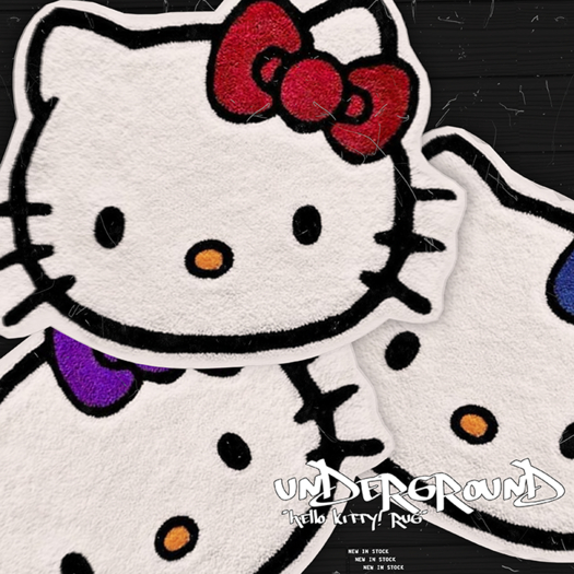 "U-G. HELLO KITTY! RUG" [BUNDLE] [ADD]