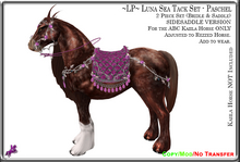 ~LP~ Luna Sea Tack Set [BOXED] ABC Kaiila Paschel