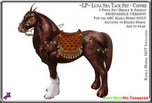 ~LP~ Luna Sea Tack Set [BOXED] ABC Kaiila Copper