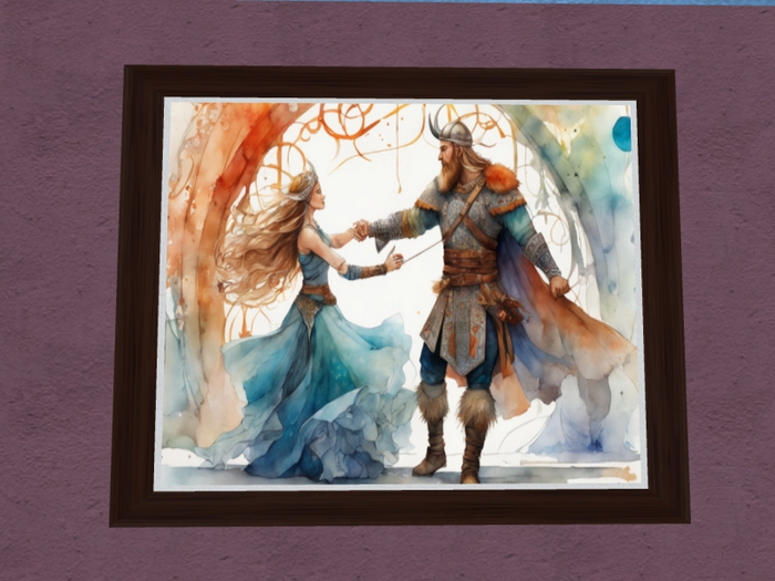 Viking gods dancing