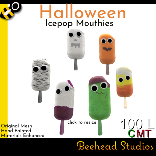 Halloween Icepop Mouthies