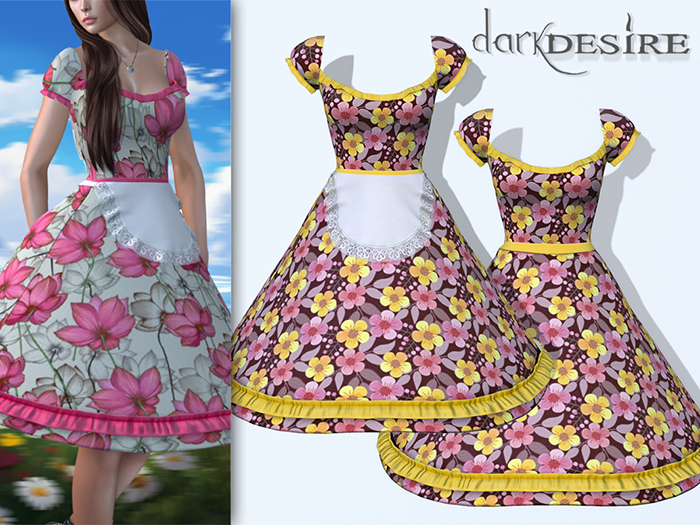 [[dD]] Cueca Dress Chile - Single - 35 - Vestido Chileno Cueca