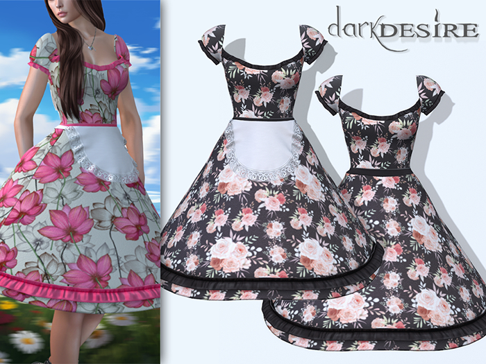 [[dD]] Cueca Dress Chile - Single - 40 - Vestido Chileno Cueca