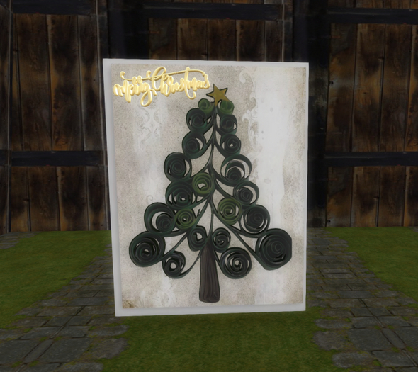 22 christmas greeting card tree 10 units