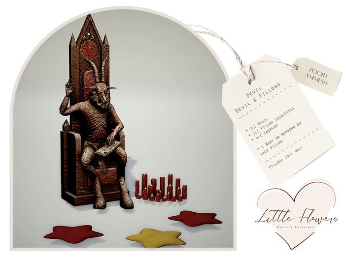 Devil Baphomet With-Pillows-ZOOBY