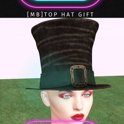 "MB" top hat gift