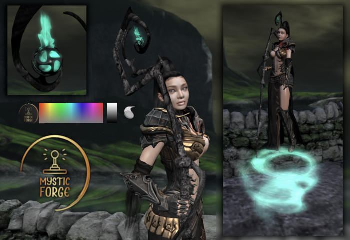 Mystic Forge - Magic Staff