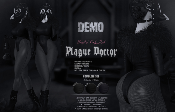 *B.D.R.* Plague Doctor DEMO