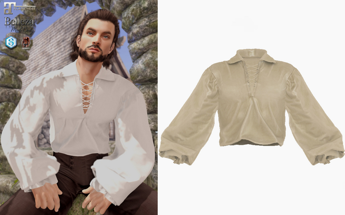 (Stitched) Dustin Tunic - Beige