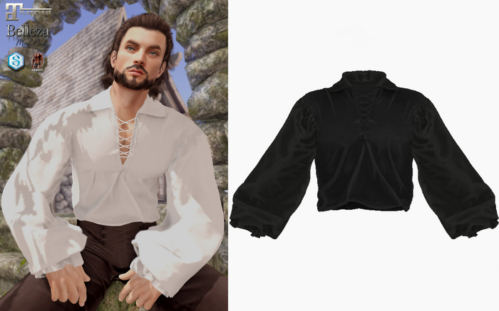 (Stitched) Dustin Tunic - Black