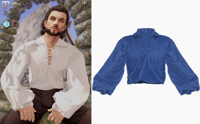 (Stitched) Dustin Tunic - Blue